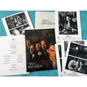 Man In The Iron Mask 1998 Movie Press Kit Leonardo DiCaprio Still Photos 8x10